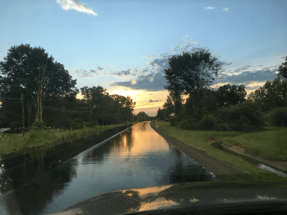 Driving in the Past Lane